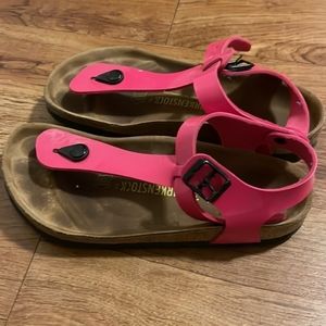 Pink Birkenstock Kiaro Sandals